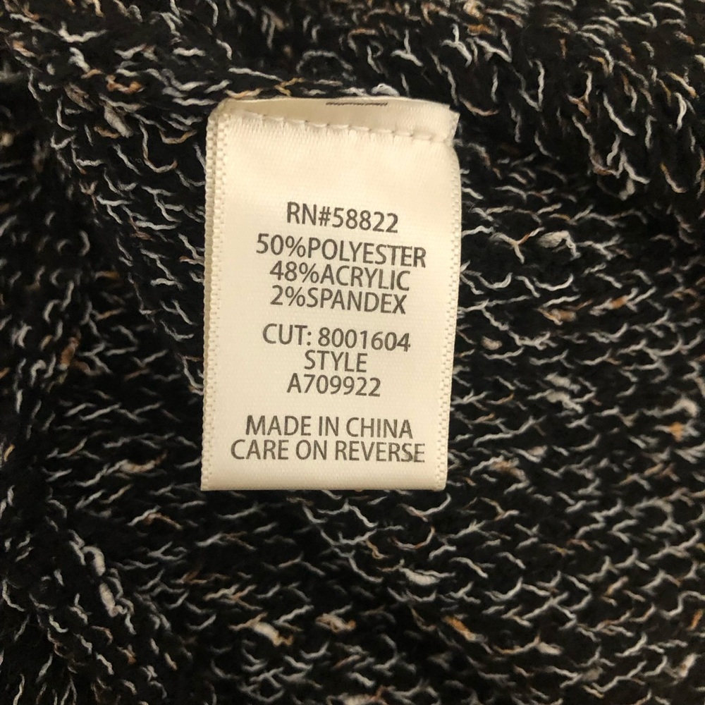 Max Studio Open Front Fringed Open Front Cardigan… - image 6